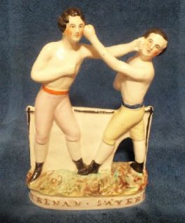 Heenan Sayers Boxers Stafforshire Circa 1860 Original