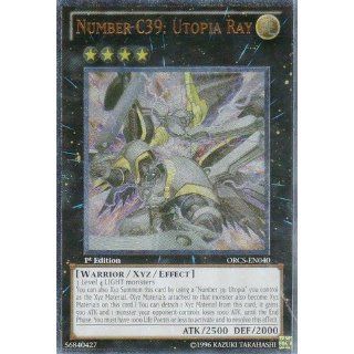 YuGiOh Zexal Order Of Chaos Single Card Number C39 Utopia