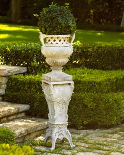 French Urn Planter & Pedestal   