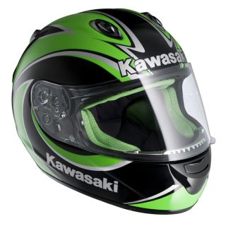 HJC Kawasaki Ninja ZX R Motorcycle Road Helmet Green XL