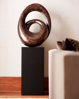 John Richard Collection Double Loop Sculpture & Stand   