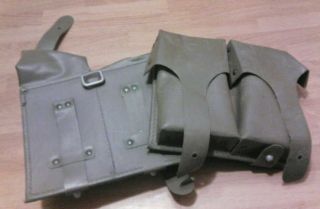Magazine Pouches 2 Double for Cetme G3 HK91 and Similar