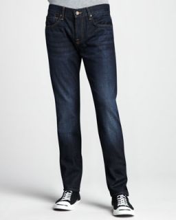 For All Mankind The Straight Hollenbeck Dark Jeans   