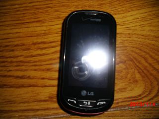 LG Extravert Black Verizon Cellular Phone VN271 Prepaid
