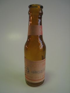 Vintage Dodge City Kansas Boot Hill Souvenir Miniature Beer Bottle