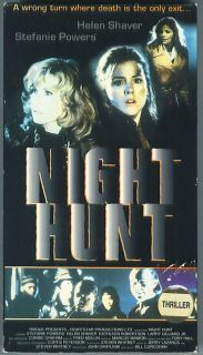 Night Hunt Stefanie Powers Helen Shaver Kathleen Robertson VHS Video
