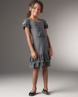 Juicy Couture Tiered Ruffle Sweater Dress   