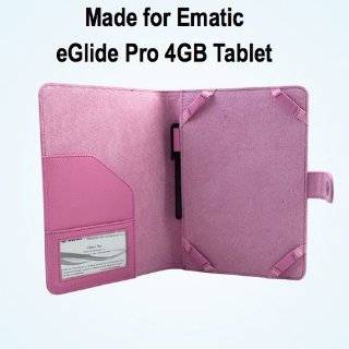 Ematic eGlide Pro 4GB 7 Inch Tablet Case / Cover   Pink