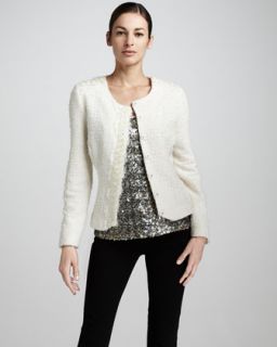 40VE Berek Icelandic Frost Boucle Jacket & Sequined Shell, Womens