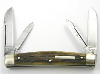 Vintage 40s 50s  J.A. HENCKELS Pocket Knife  923  4 blade CONGRESS