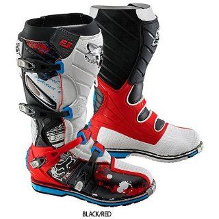  Motorcycle Boots Color Black/Red, Size 13    Automotive