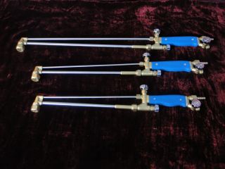 English style oxy gasoline cutting torches 1.1m length and 120