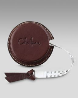 Cole Haan Leather Tape Measure   
