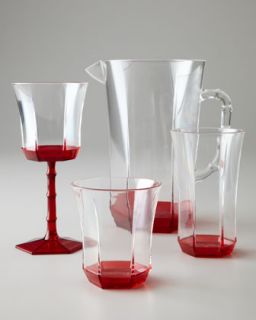 kim seybert coral branch acrylic drinkware $ 41 165