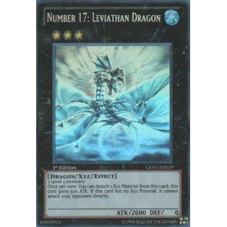 Yu Gi Oh   Number 17 Leviathan Dragon (GENF EN039