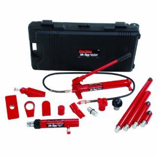 Porto Power B65115 Black/Red Hydraulic Body Repair 19 Piece Kit   10