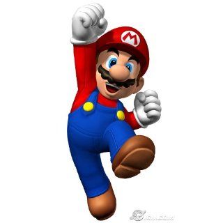 Mario Brothers Mario Jumping ~ Edible Image Cake Topper