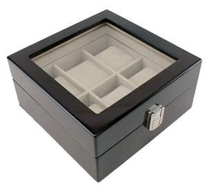 New Design Heiden Premier Espresso Watch Box Display Storage Case for
