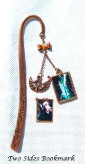 harry potter and lord voldemort bookmark copper tone with copper bird