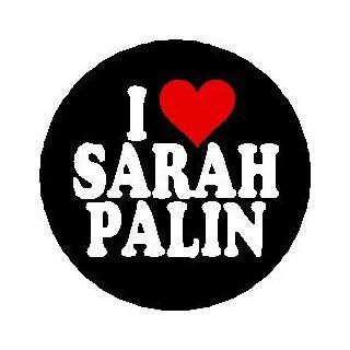 I HEART SARAH PALIN Mini 1.25 Pinback Button Pin /Badge