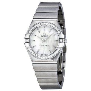 Omega Womens 123.15.27.60.05.001 Constellation White Mother Of Pearl