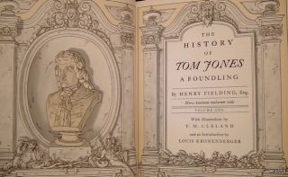 Tom Jones   Henry Fielding   Limited Editions Club   SIGNED