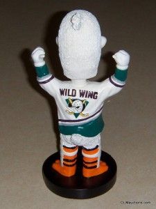 Wild Wing Bobblehead Anaheim Mighty Ducks NHL Hockey Mascot