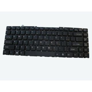 LotFancy New Black keyboard for Sony VAIO PCG 3F3L Laptop