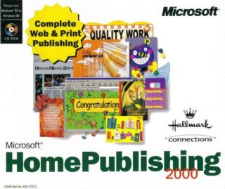 MS Home Publishing 2000 Manual PC Create Project Tool