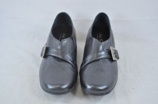 Helle Comfort Halia Pewter Slip on Salon Shoes 19481 EUR 42 US 12