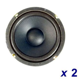 Pair of 6 5 DJ Car Home Woofer Replacement Speakers NWX 610