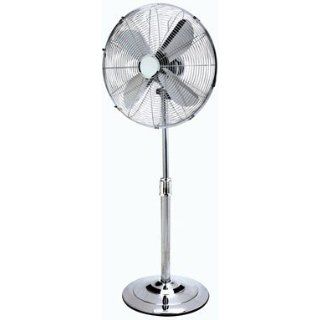 Living Accents Retro Metal Pedestal Fan 16 3 Speed Home