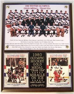 1980 Miracle on Ice USA Olympic Hockey Photo Plaque do You Believe in