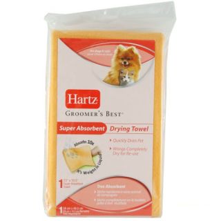 Hartz Groomers Best Super Absorbent Drying Towel Cats Dogs New