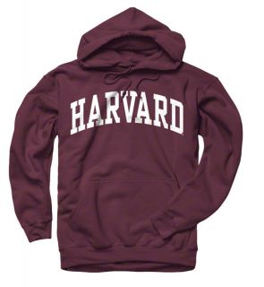 Harvard Crimson Maroon Arch Hooded Sweatshirt
