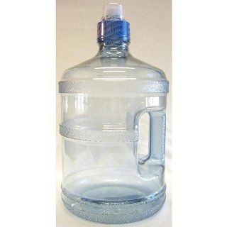Reusable Blue Plastic Polycarbonate Water Bottle Jug 1.9