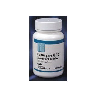 Douglas Labs   Coenzyme Q 10, 25 Mg W/Tauri 60 Cap [Health