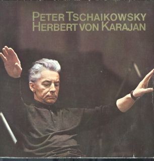 Herbert Von Karajan Peter Tschaikowsky LP Germany