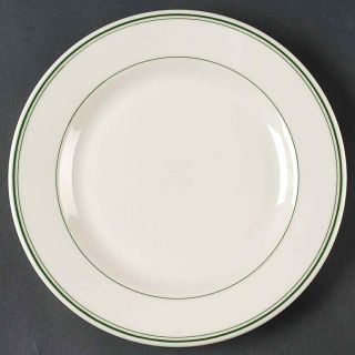 Homer Laughlin Green Band Dinner Plate 5882908