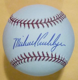 Michael Cuddyer Autograhped Signed OML MLB Baseball Colorado Rockies