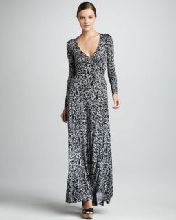 Johnny Was Collection Printed Georgette Maxi Dress, Womens   Neiman