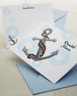 2WGH Anchor Combo Fold Notes and Flat Cards with Envelopes