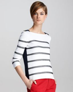 Bateau Neckline Top  