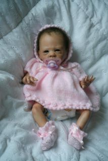 New Baby by Christine Noel Reborn Baby Doll Ethnic BÉBÉ Bonnie Brown
