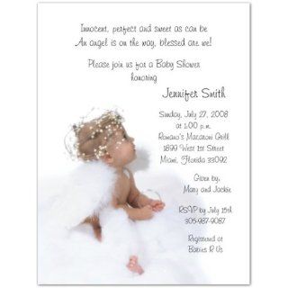 Angel Baby Shower Invitations   Set of 20 Baby