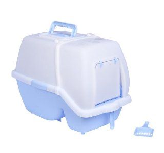 Pawhut Deluxe Easy Clean Covered Cat Litter Box w/ Scoop