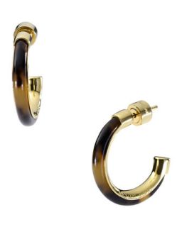  design detail available in golden $ 85 00 michael kors hoop earrings