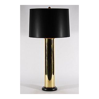 Vintage Solid Brass Artillery Shell Table Lamp Home