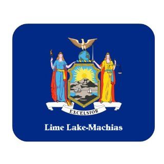 US State Flag   Lime Lake Machias, New York (NY) Mouse Pad