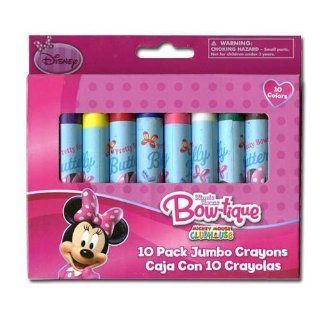 Minnie Bowtique 10Pk Jumbo Crayons   Case Pack 48 SKU